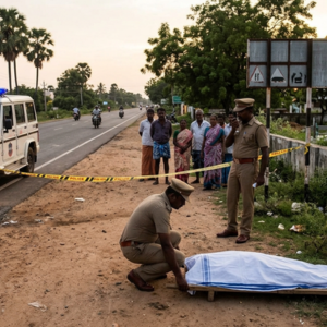 அடையாளம் தெரியாத கார் விபத்து: