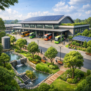 திண்டிவனம் புதிய பேருந்து நிலையம் – பசுமை திட்டம் அறிவிப்பு.