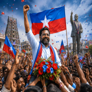 திண்டிவனத்தில் விசிக வெற்றி! வன்னி அரசு அதிகாரப்பூர்வமாக அறிவிப்பு.