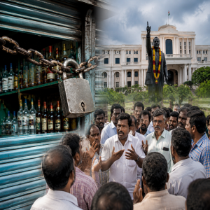தமிழகத்தில் 717 டாஸ்மாக் கடைகள் மூடல்? திண்டிவனத்தில் சூடுபிடிக்கும் விவாதம்!