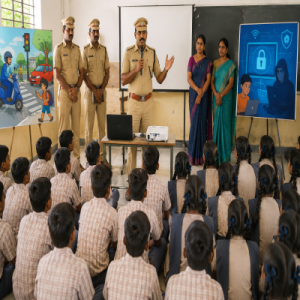 பள்ளி மாணவர்களுக்கு விழிப்புணர்வு முகாம் நடைபெற்றது